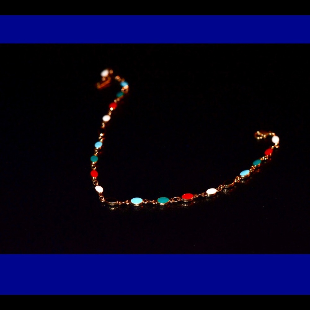 Color me with love anklet